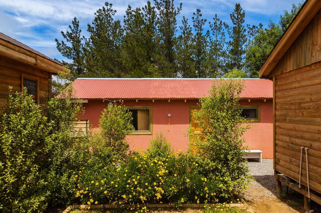 Cabana En Tunquen Con Parrilla, Fogon, Piscina Y Bosque Экстерьер фото
