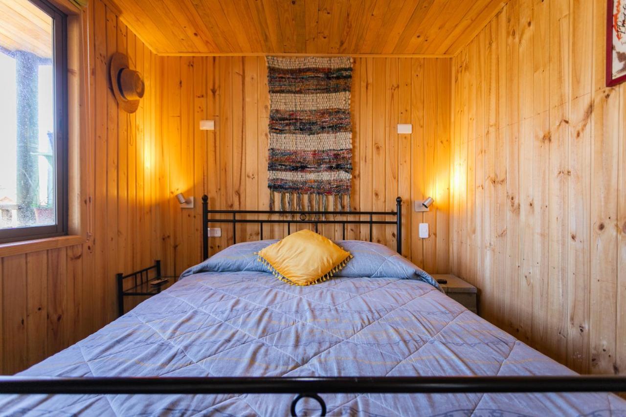Cabana En Tunquen Con Parrilla, Fogon, Piscina Y Bosque Экстерьер фото