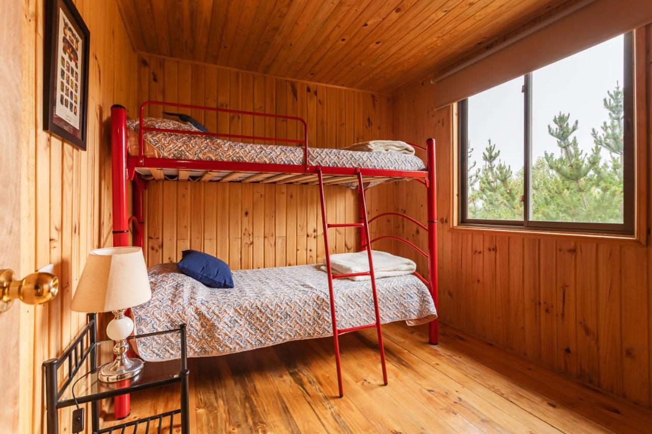 Cabana En Tunquen Con Parrilla, Fogon, Piscina Y Bosque Экстерьер фото