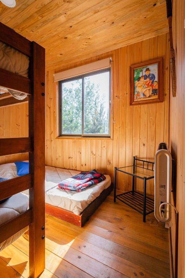 Cabana En Tunquen Con Parrilla, Fogon, Piscina Y Bosque Экстерьер фото