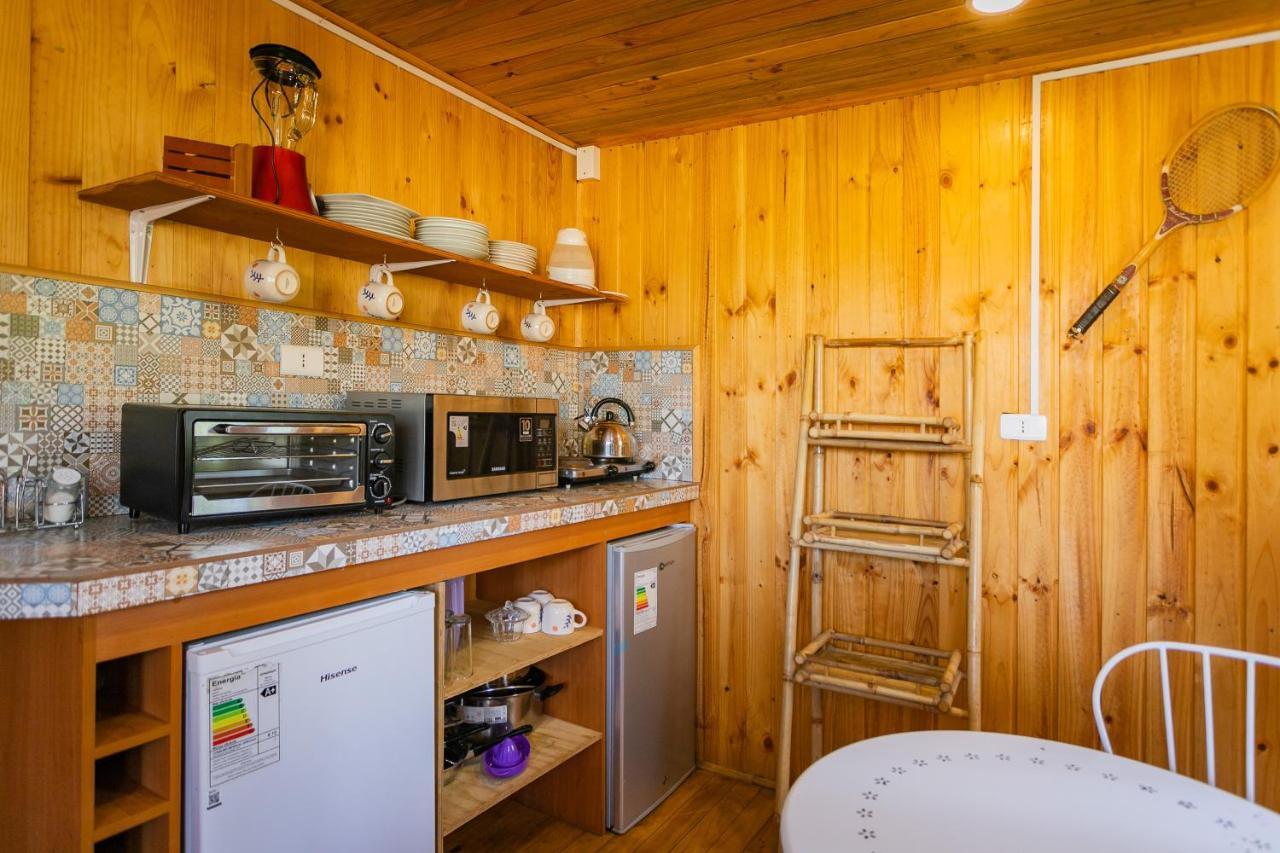 Cabana En Tunquen Con Parrilla, Fogon, Piscina Y Bosque Экстерьер фото