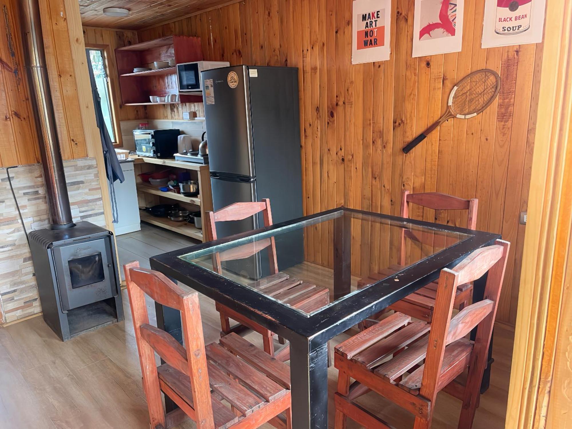 Cabana En Tunquen Con Parrilla, Fogon, Piscina Y Bosque Экстерьер фото